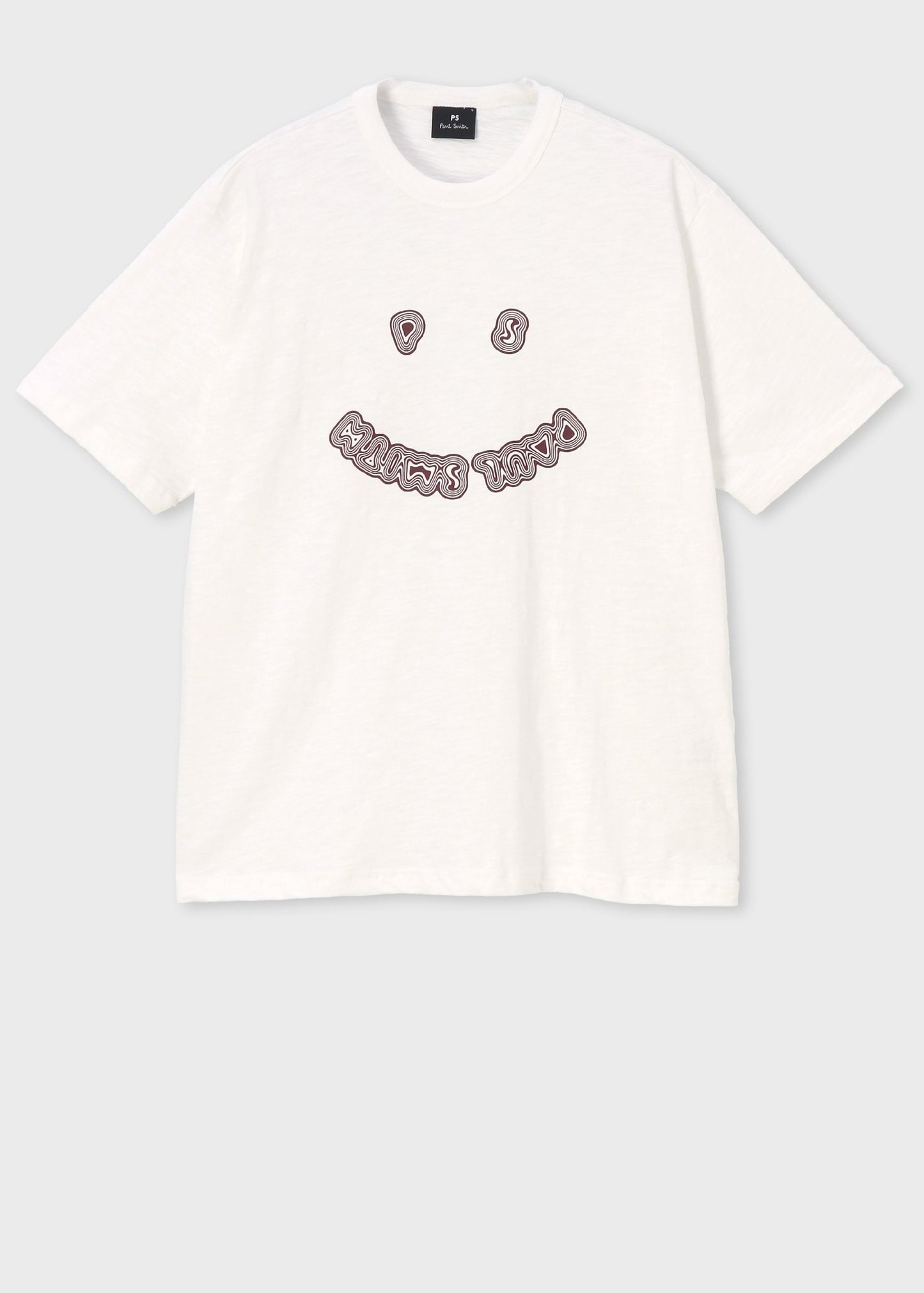 "Happy" グラフィック 半袖カットソー