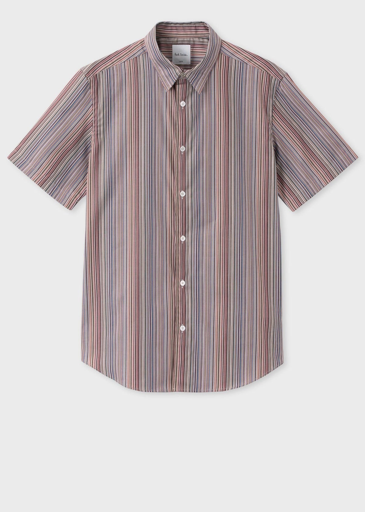Signature Stripe 半袖シャツ