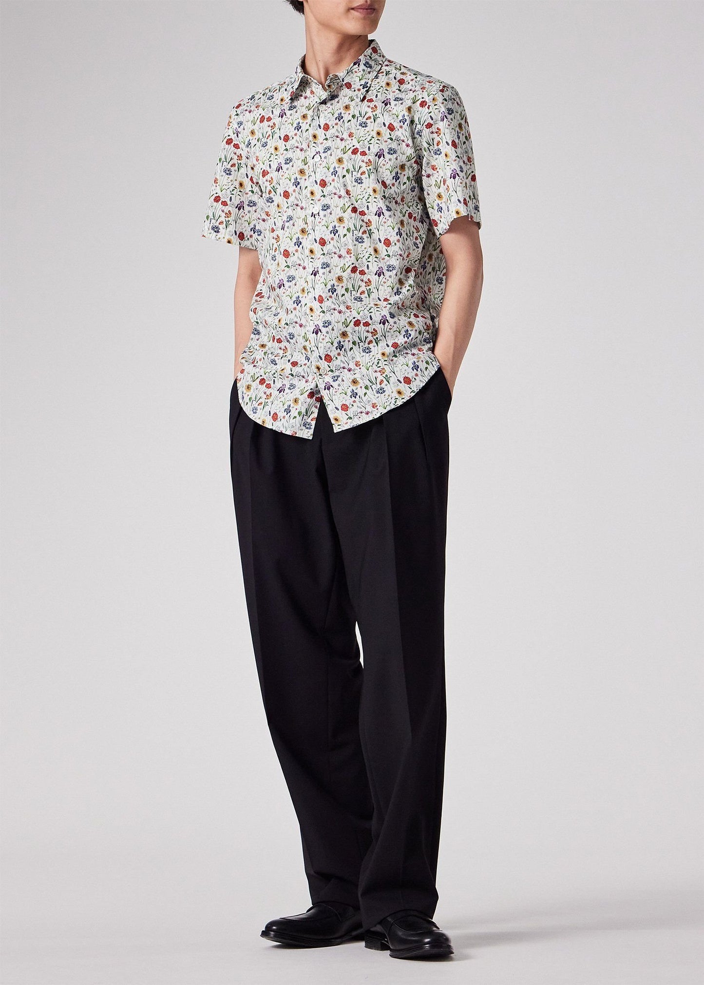 "Liberty Floral" 半袖シャツ