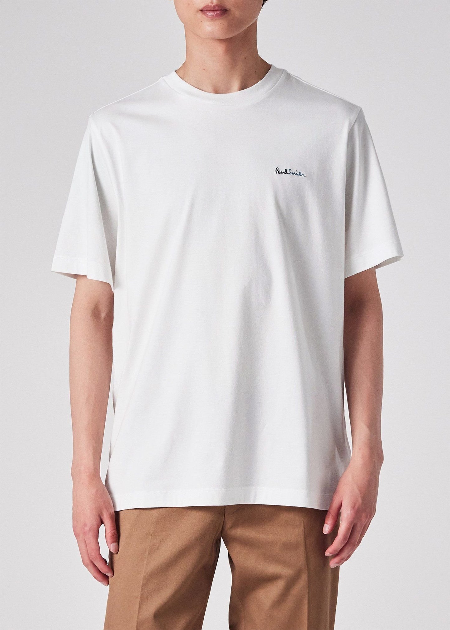 バイカラーロゴ Tシャツ