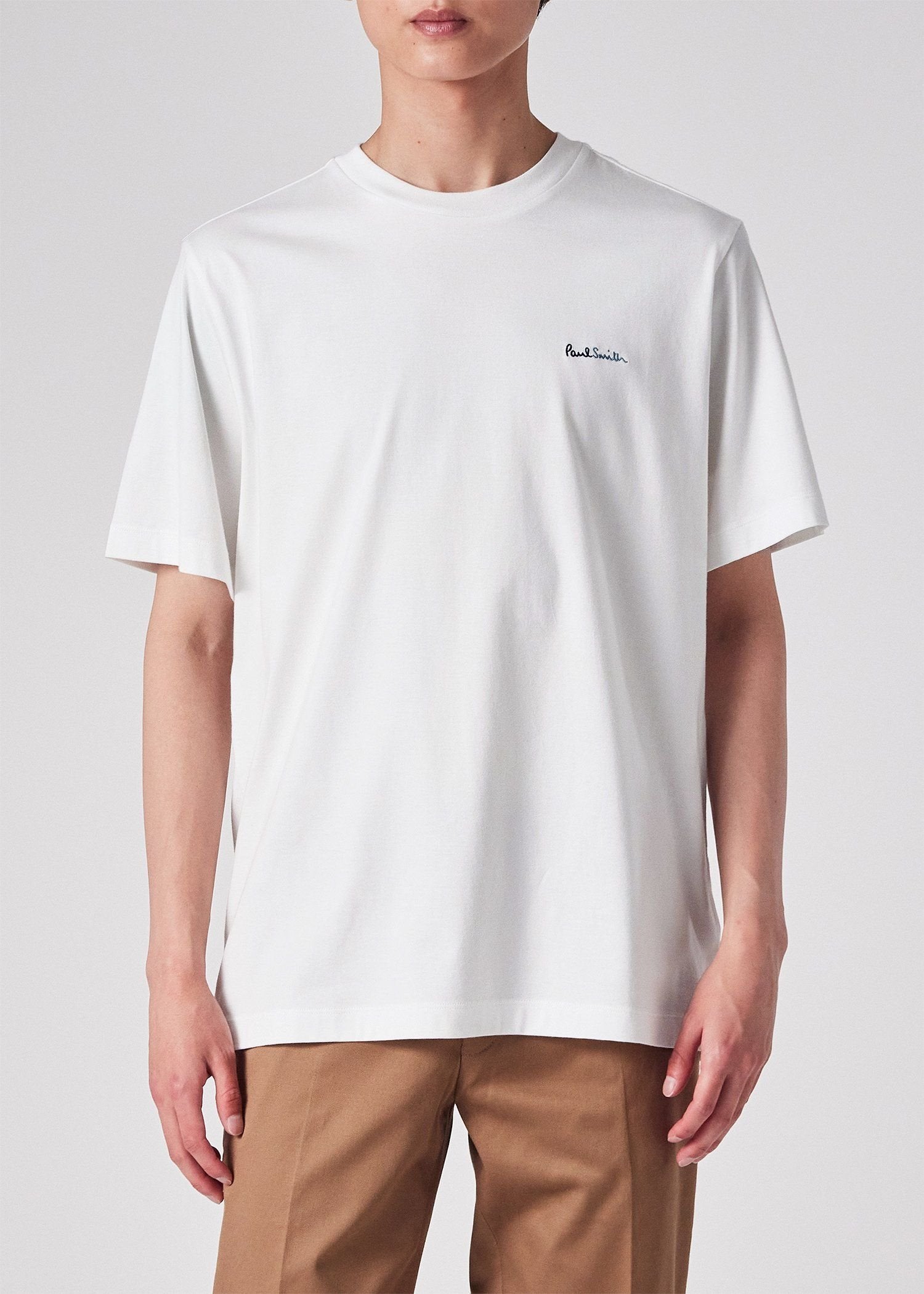バイカラーロゴ Tシャツ