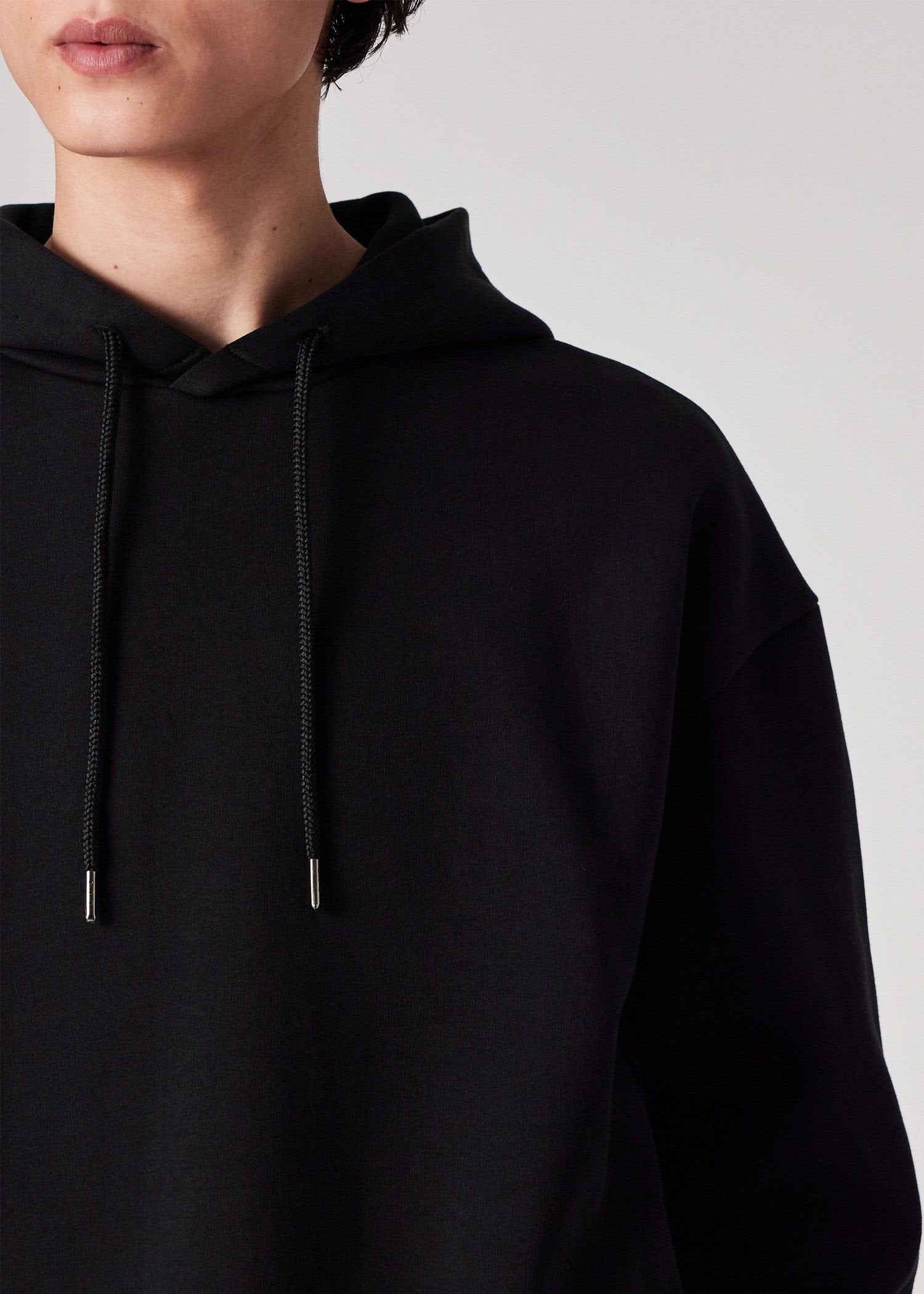 "Cropped Logo" ダンボールニット パーカ