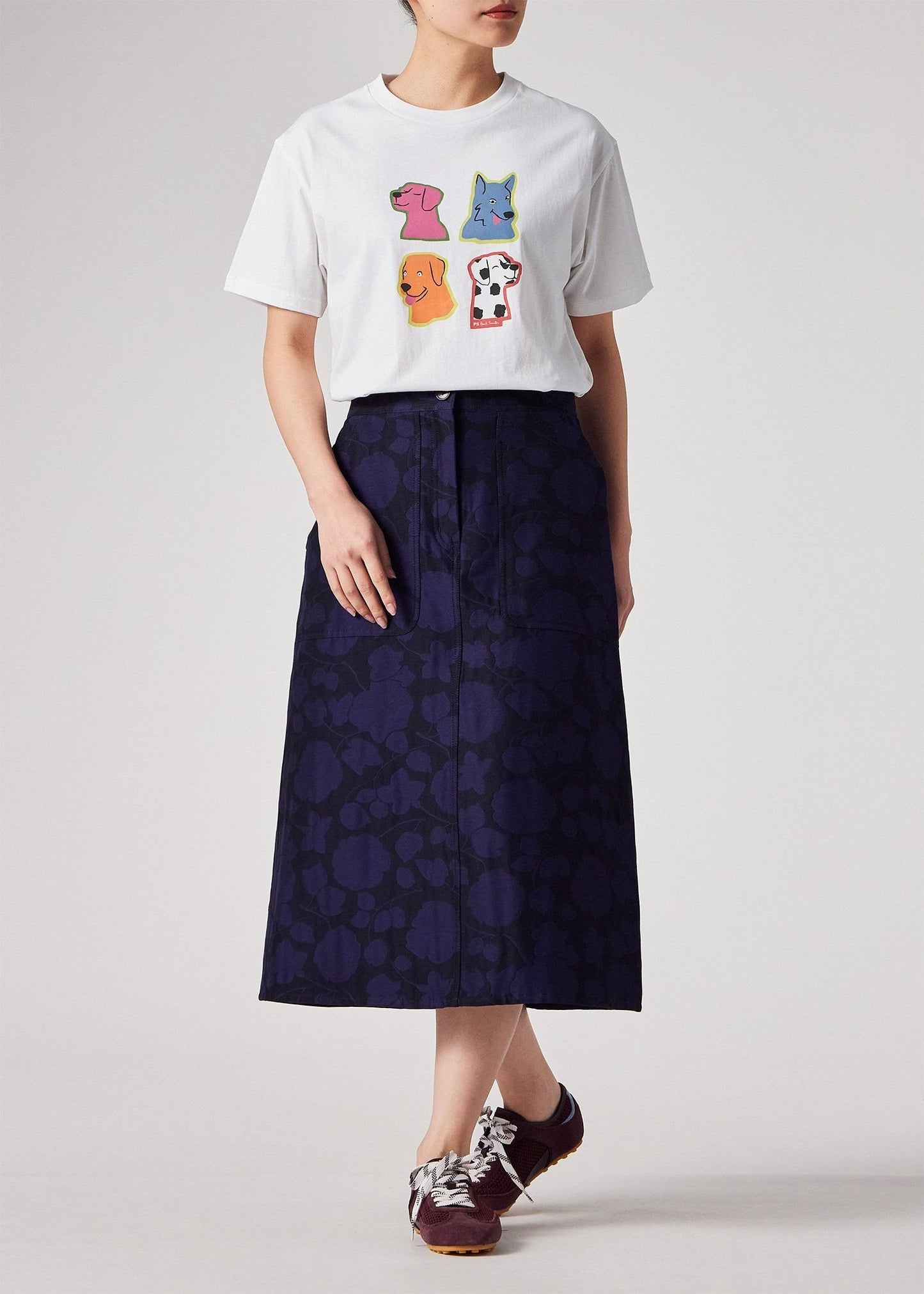 ウィメンズ "Pop Dogs" 半袖Tシャツ