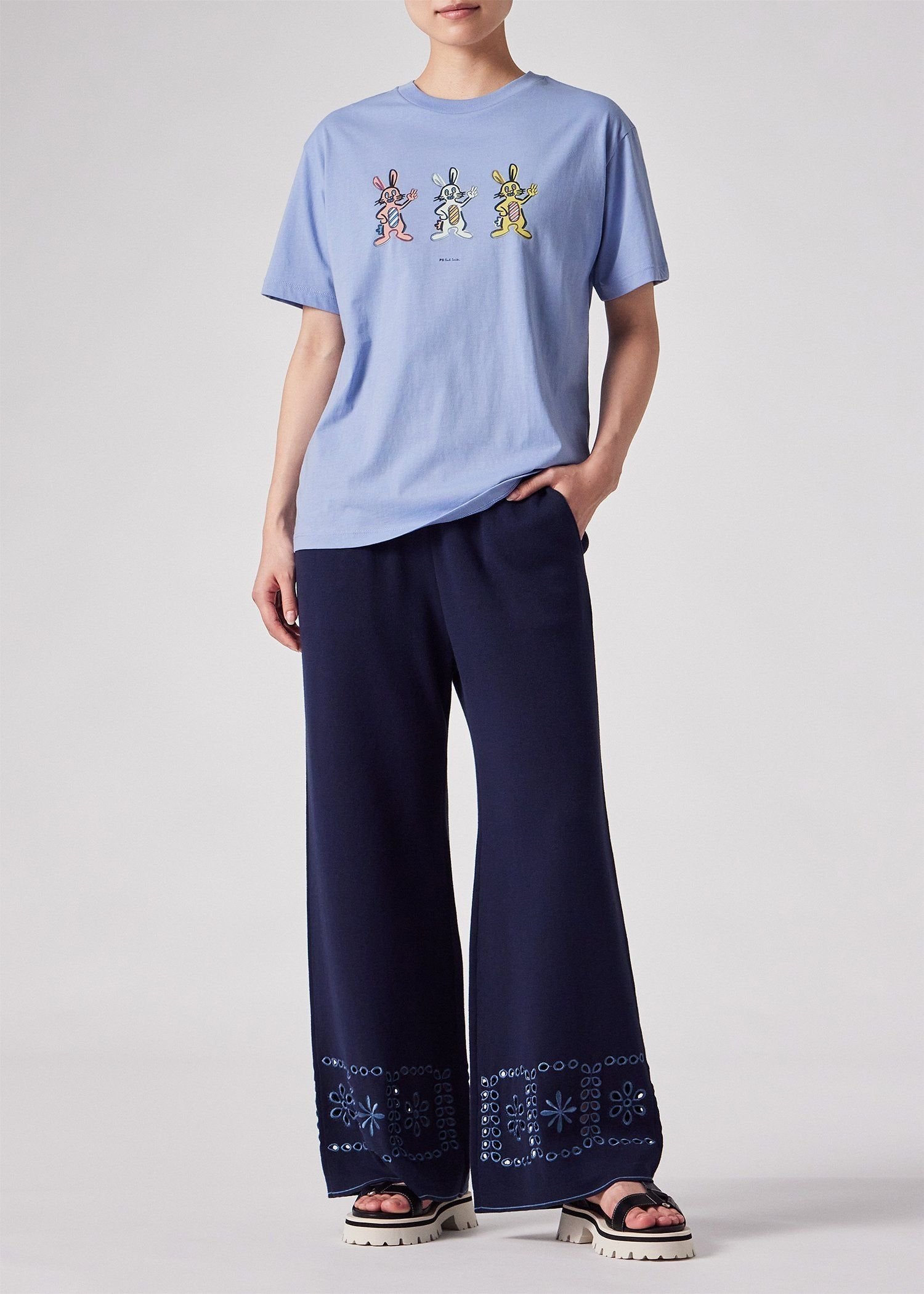 ウィメンズ ラビットトリオ 半袖Tシャツ