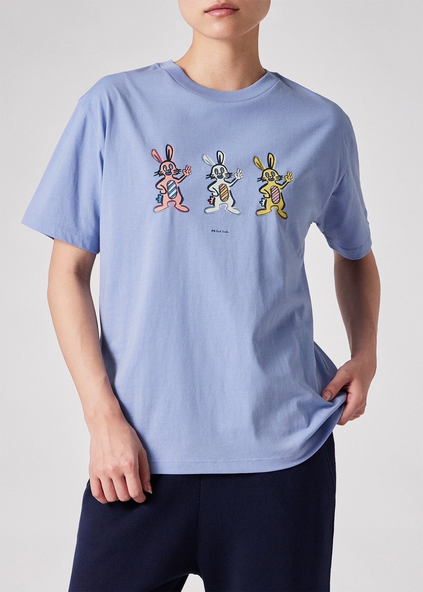 ウィメンズ ラビットトリオ 半袖Tシャツ