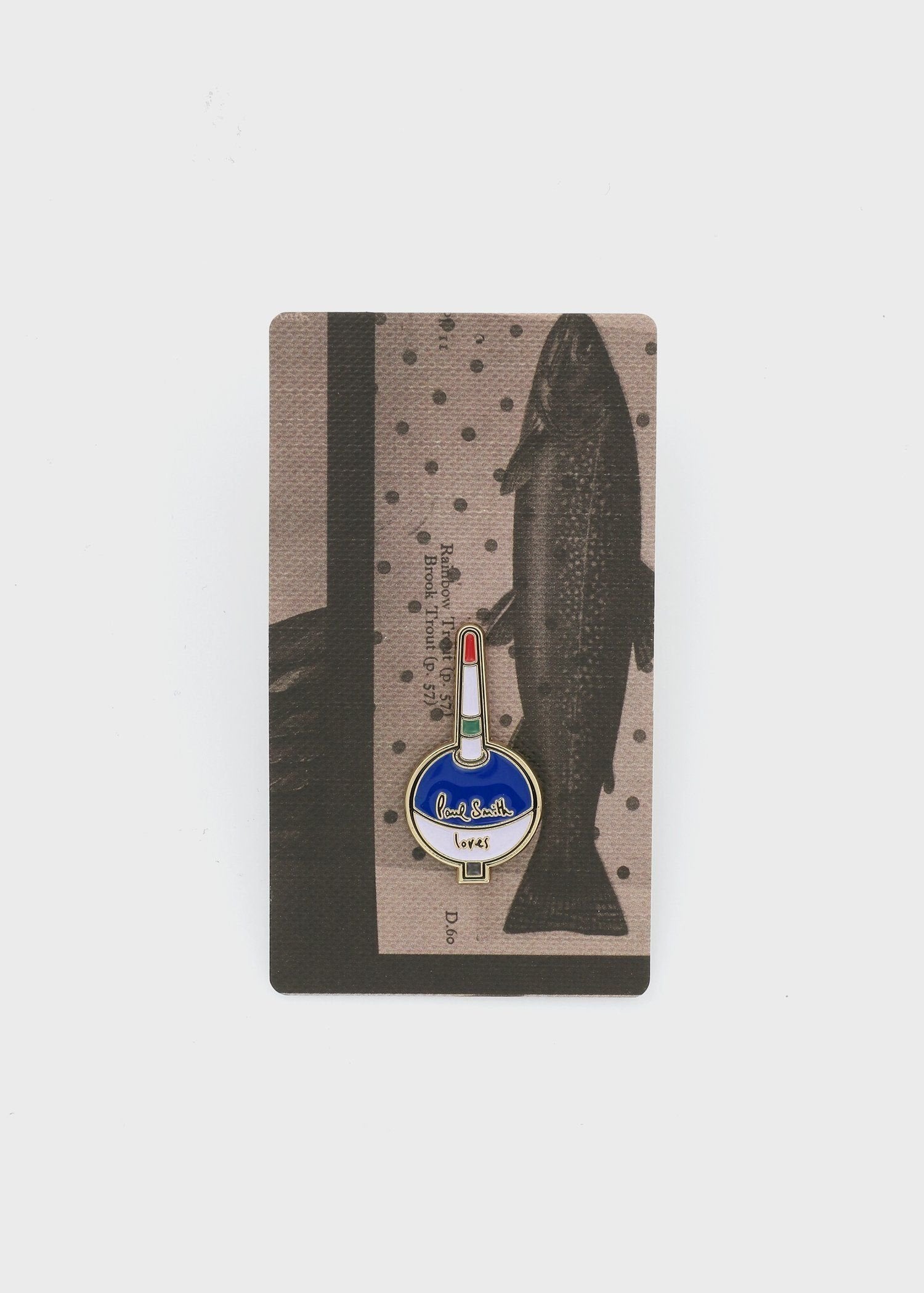 Paul Smith Loves Barbour "Fishing Buoy" ピンバッジ