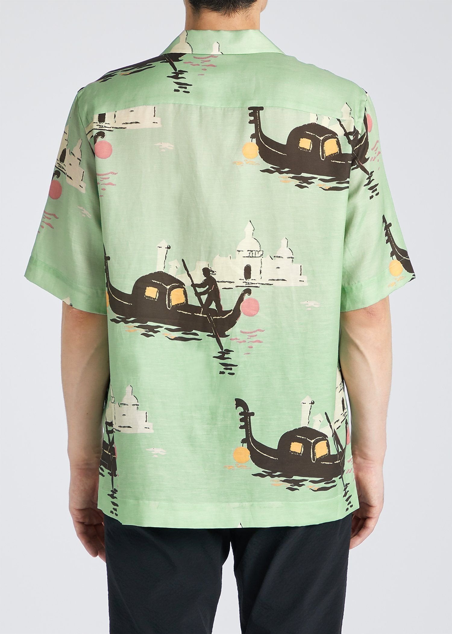 "Gondola" オープンカラーシャツ