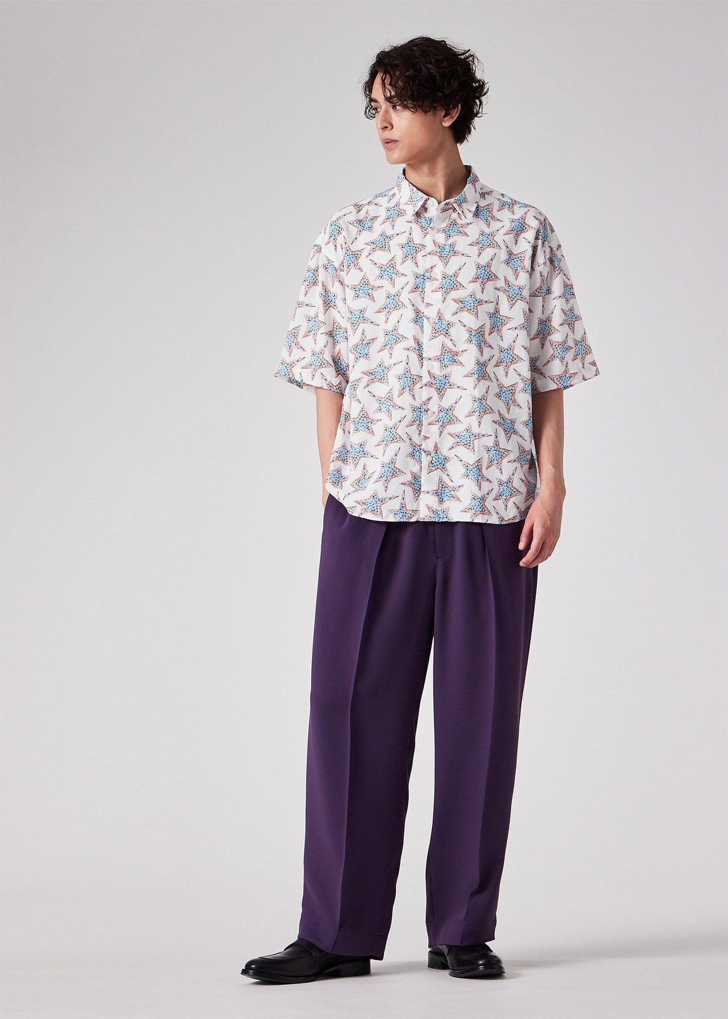 "Studs Star" 半袖シャツ【7/18より発売予定】