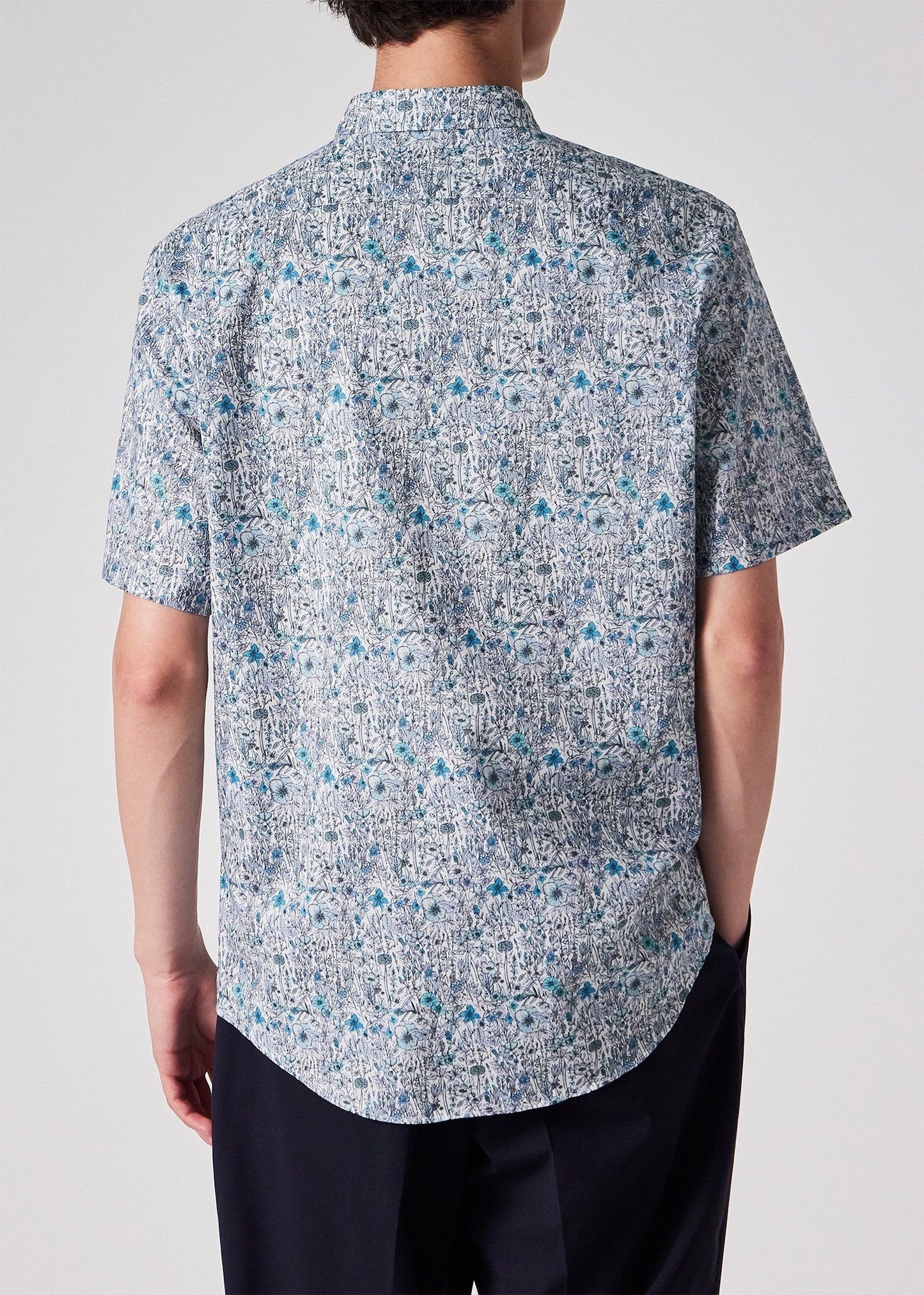 "Garden Floral" 半袖シャツ