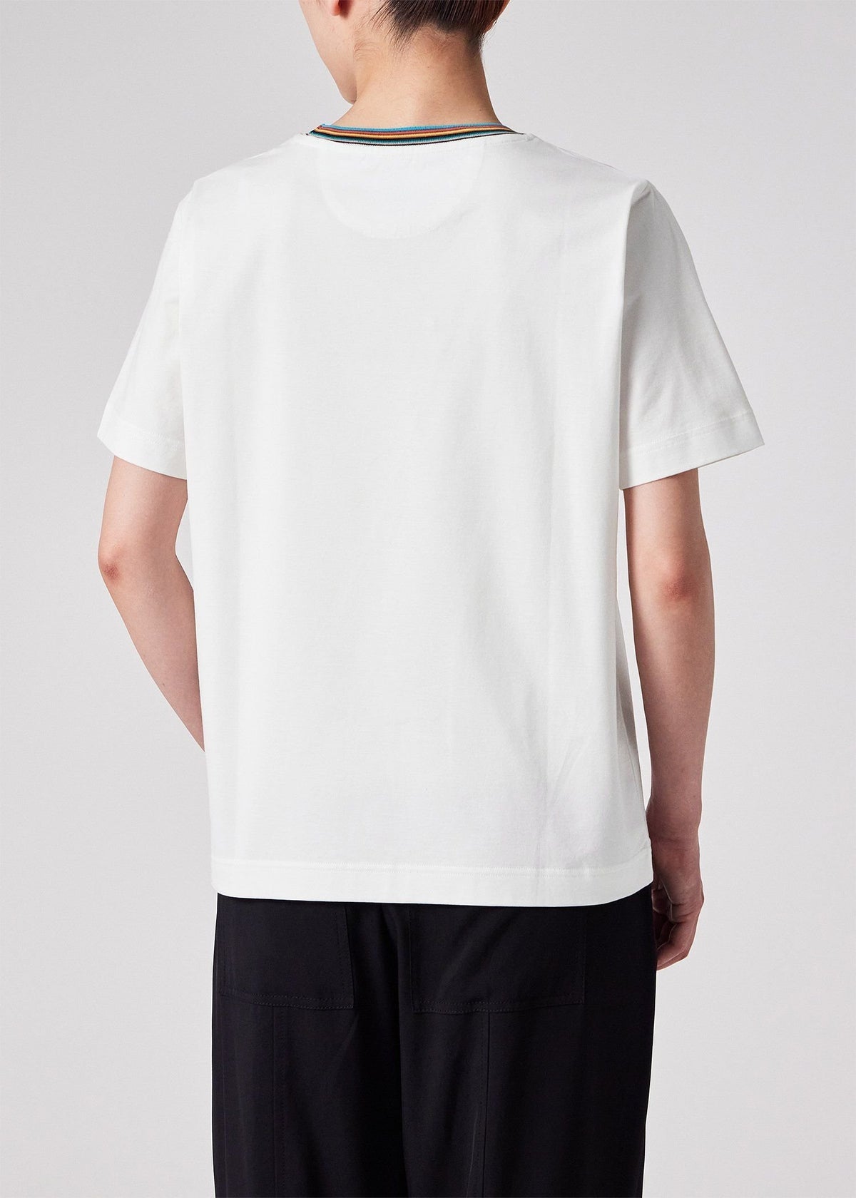 ウィメンズ "Signature Stripe" 半袖Tシャツ