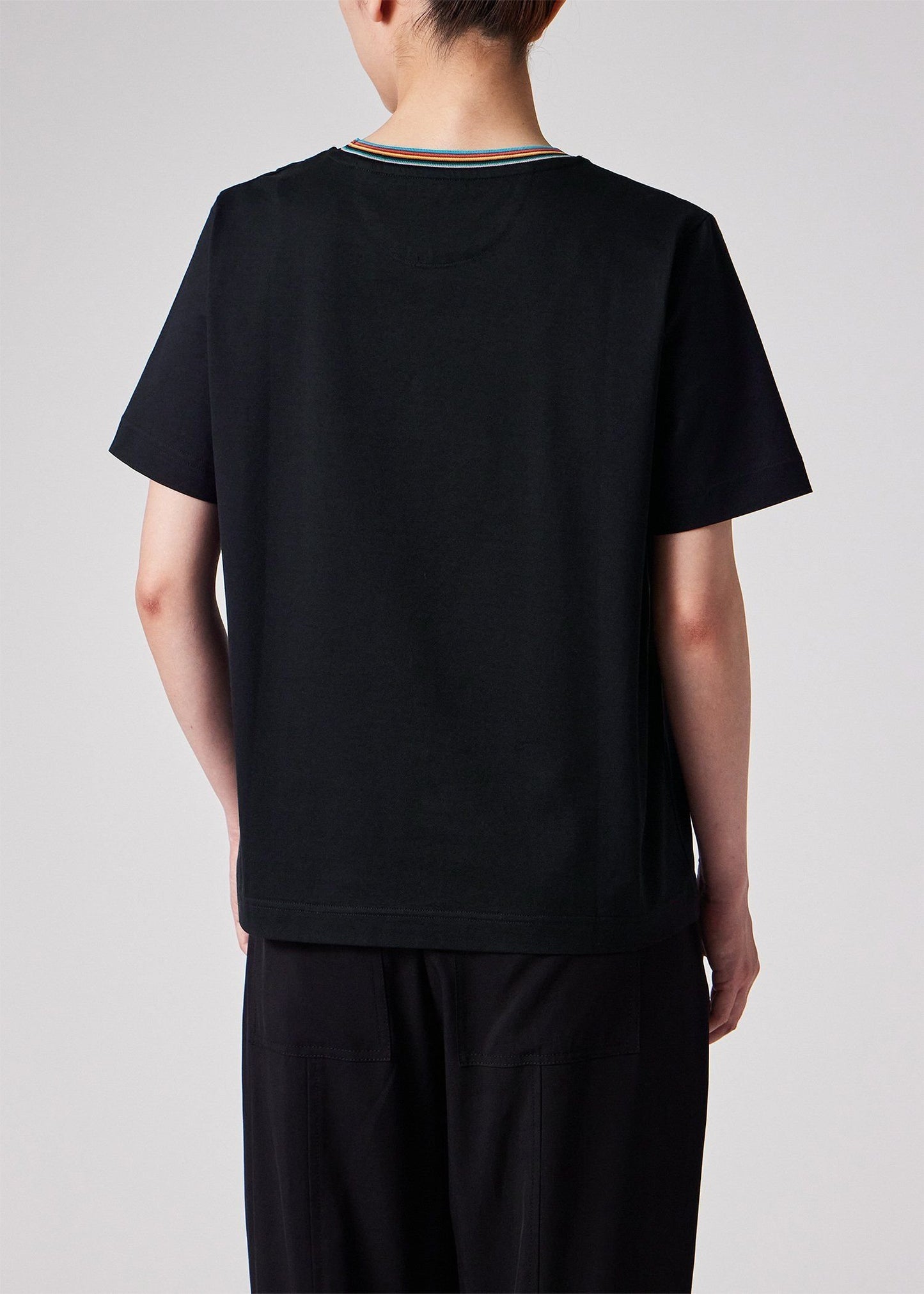 ウィメンズ "Signature Stripe" 半袖Tシャツ