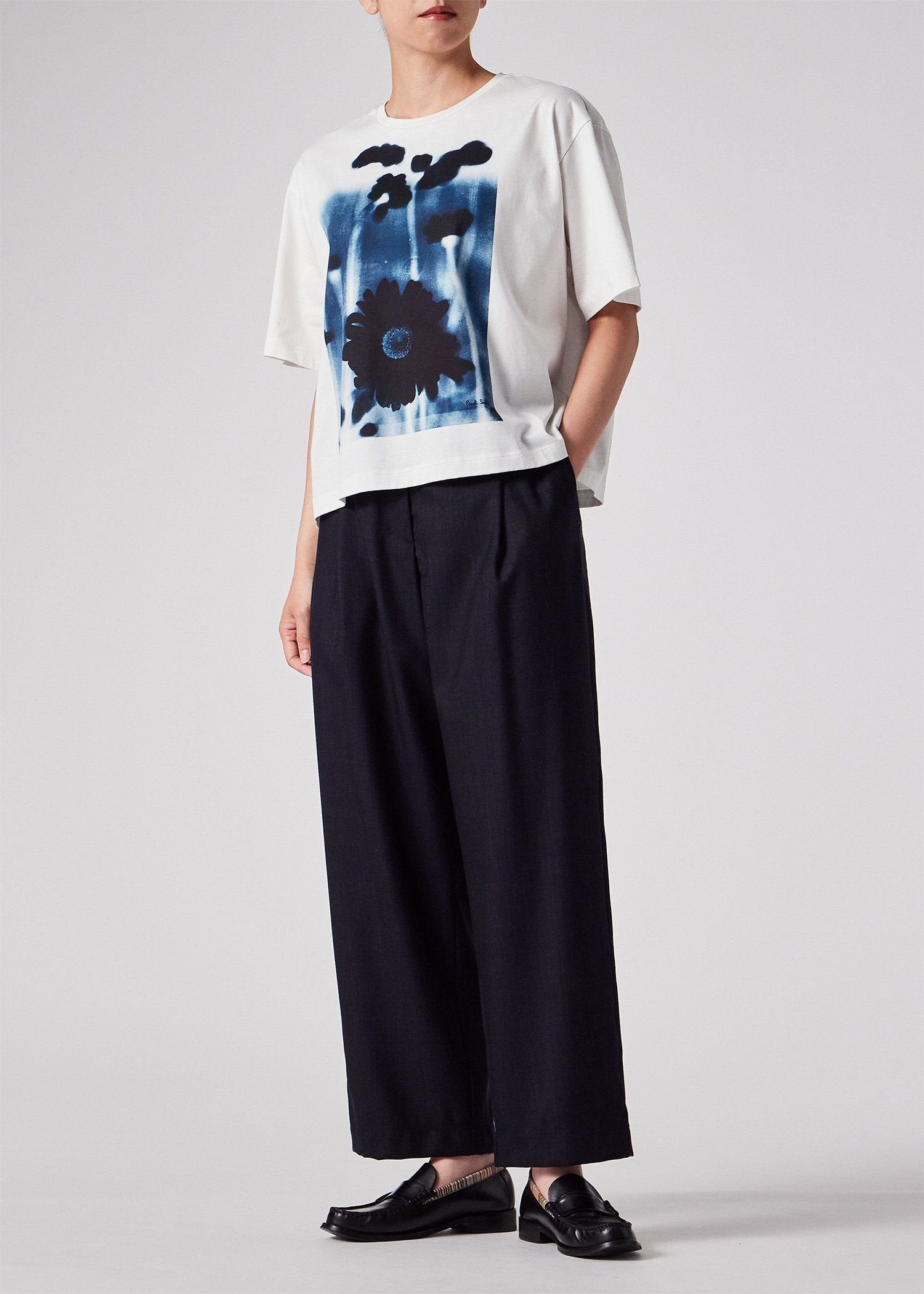 ウィメンズ "Field Flowers" 半袖Tシャツ