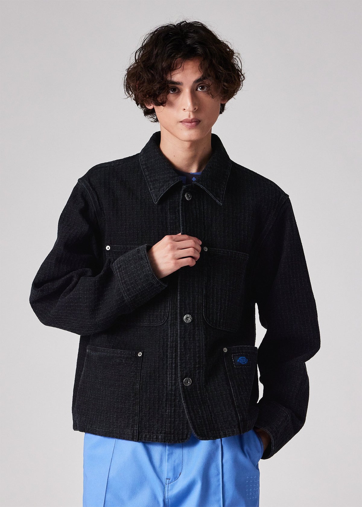 Dickies® × PS Paul Smith 刺し子ブラックデニム チョアジャケット