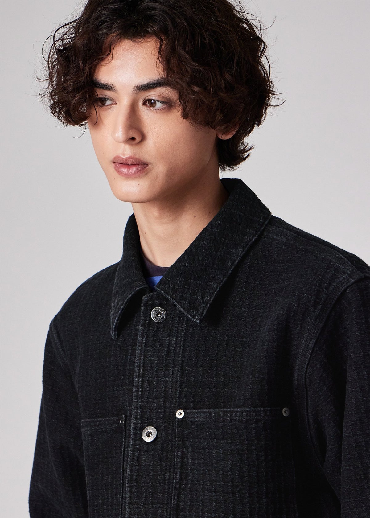 Dickies® × PS Paul Smith 刺し子ブラックデニム チョアジャケット