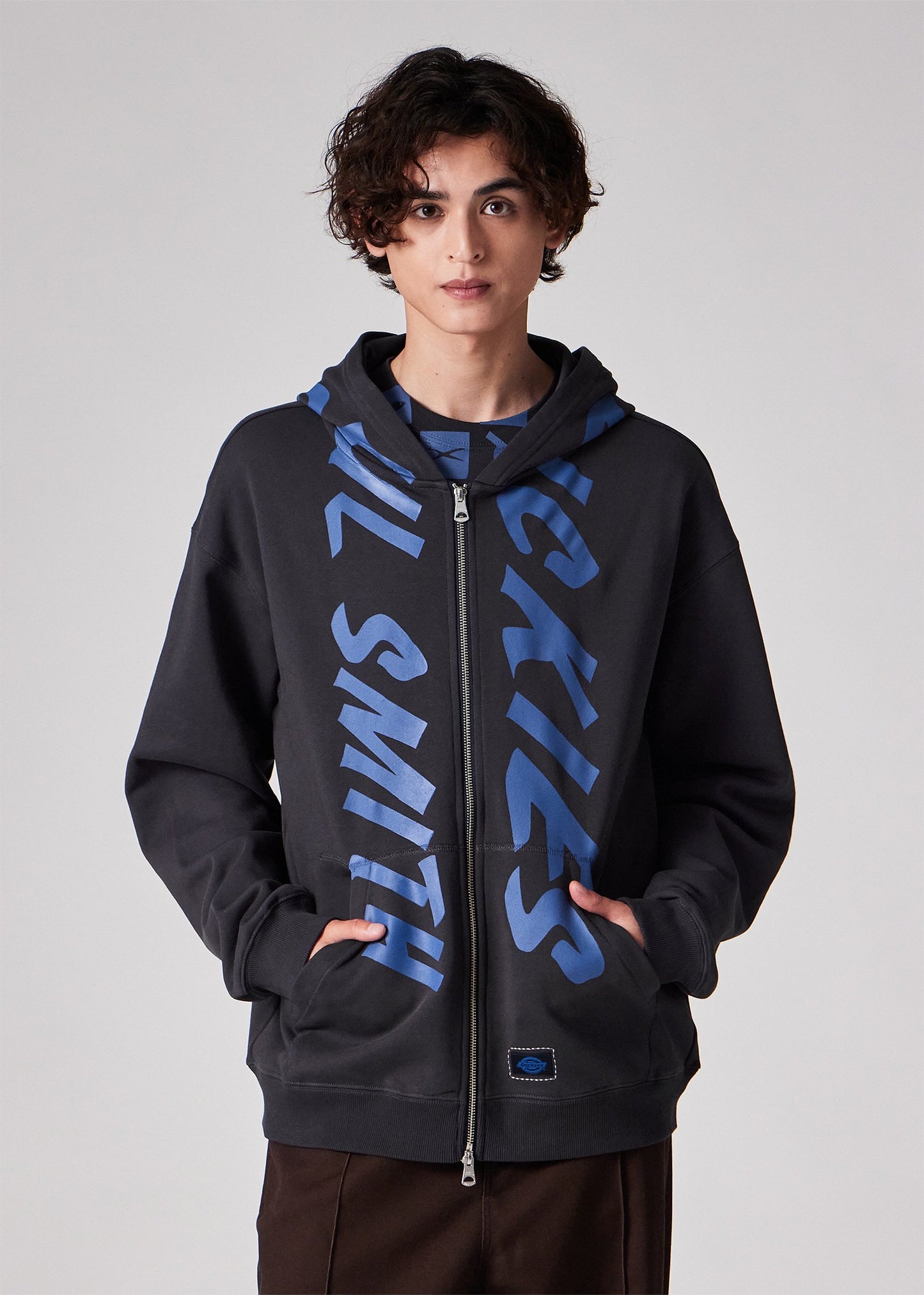 Dickies® × PS Paul Smith ジップアップ パーカ