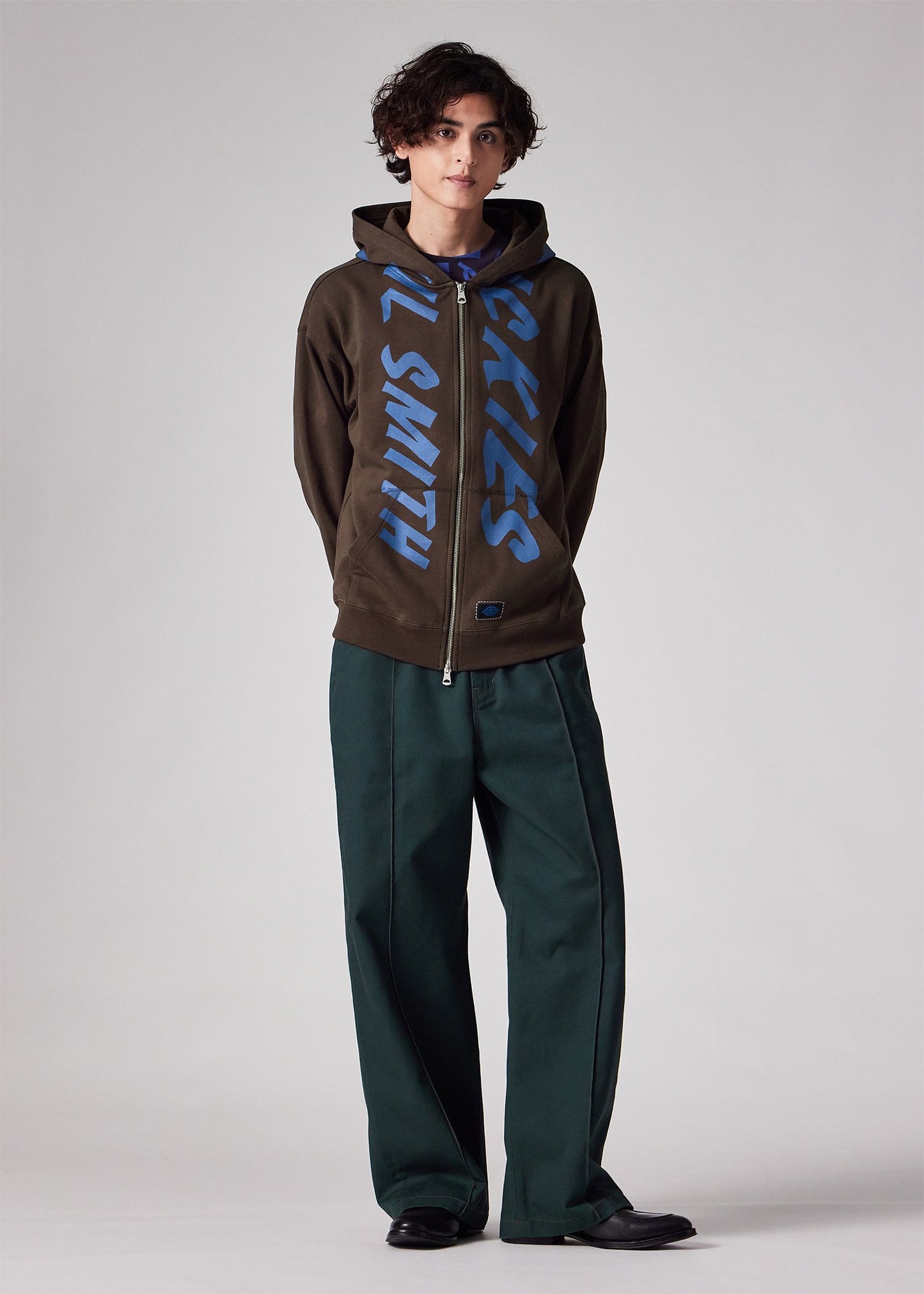 Dickies® × PS Paul Smith ジップアップ パーカ