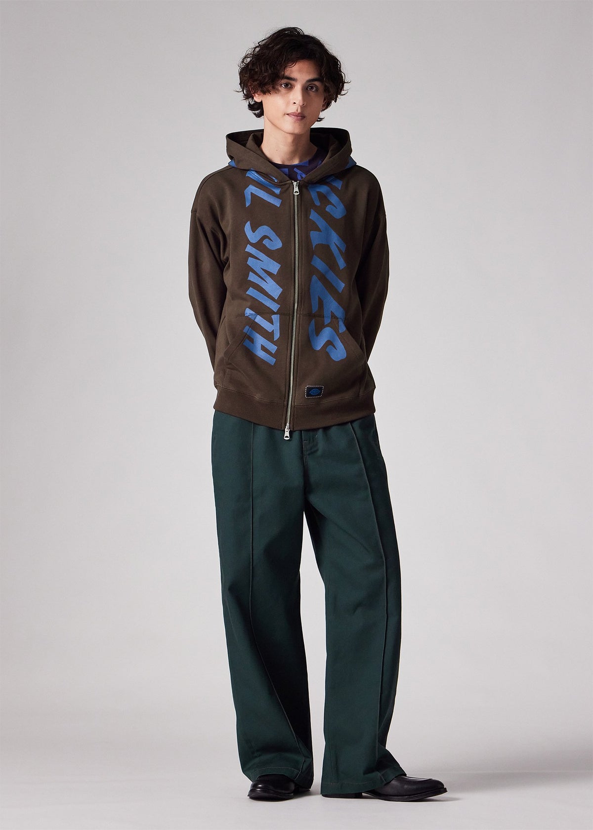 Dickies® × PS Paul Smith ジップアップ パーカ