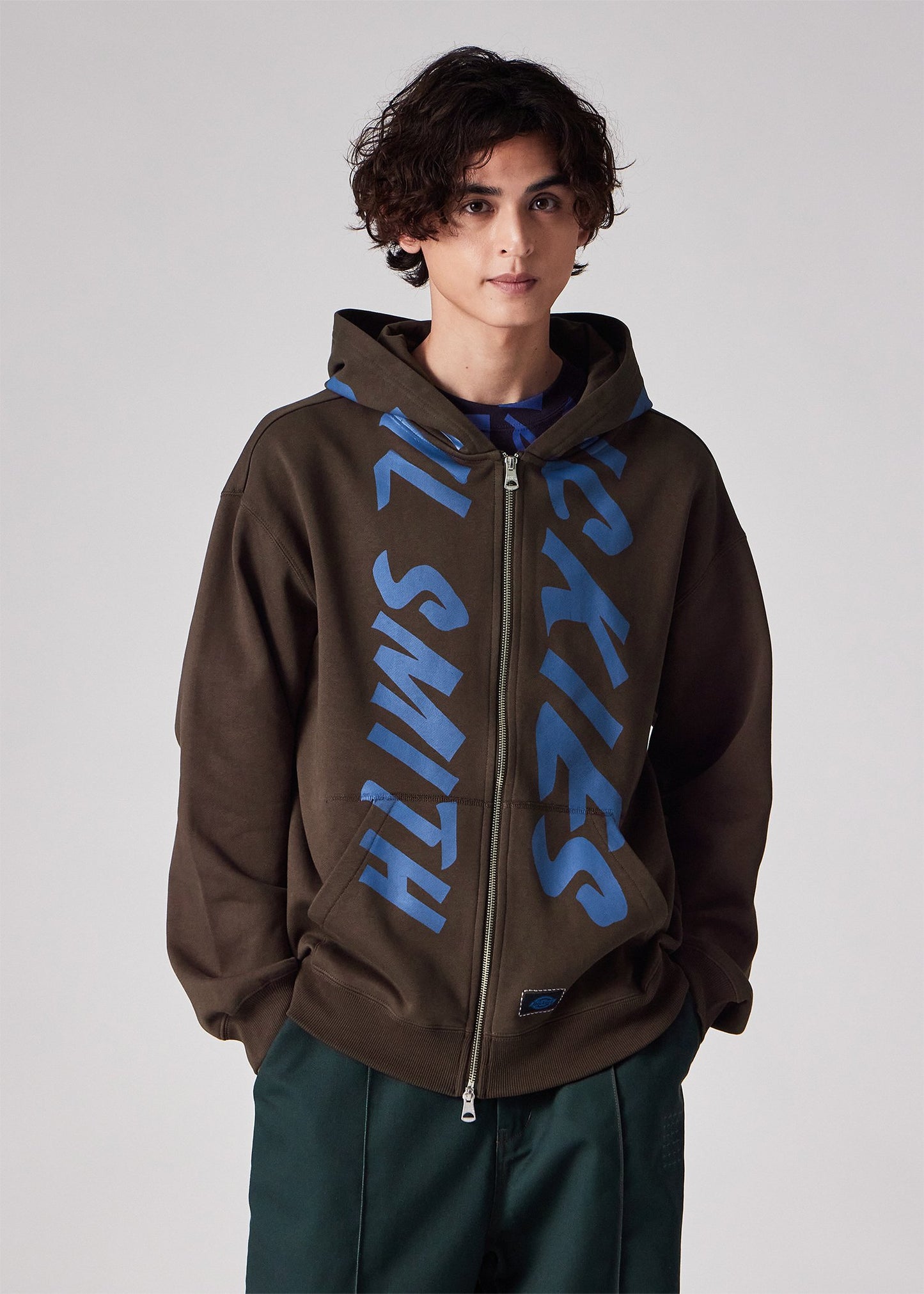 Dickies® × PS Paul Smith ジップアップ パーカ