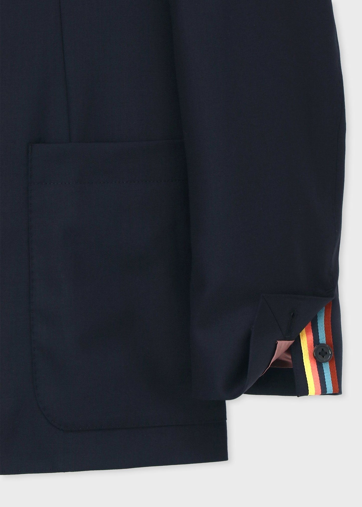 ソリッド ウールストレッチ ジャケット 'A Suit To Travel In'