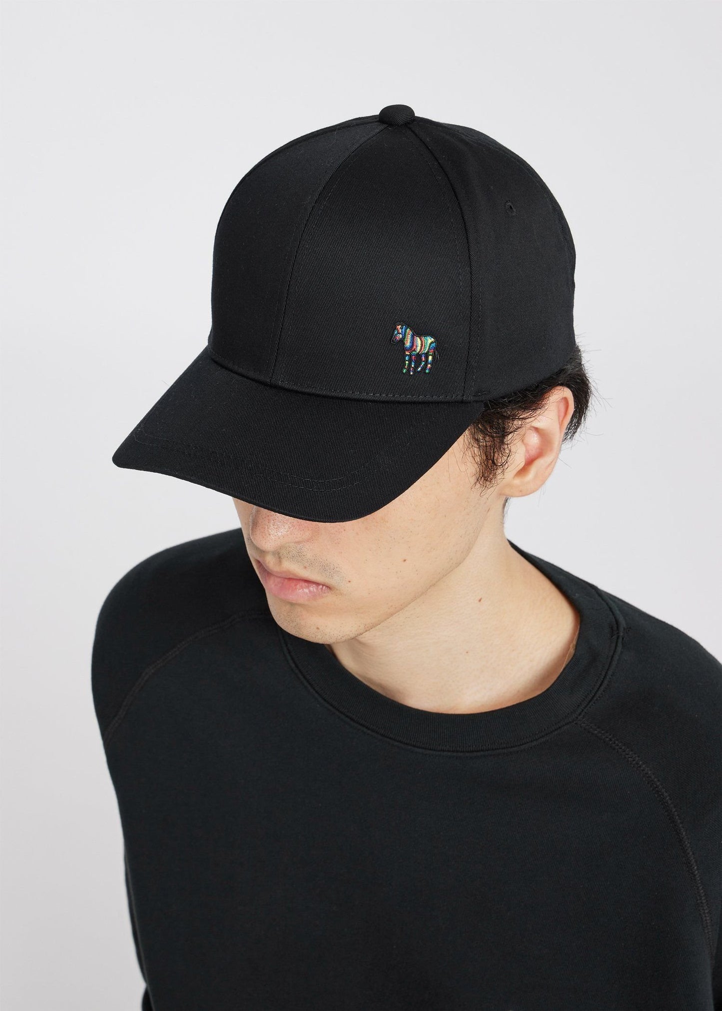 “Sports Stripe Zebra” ワンポイント ベースキャップ